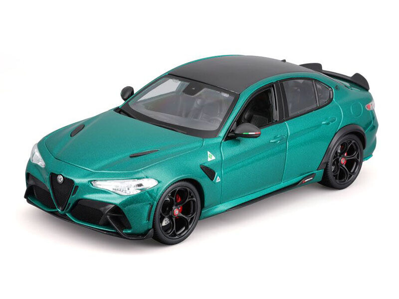 Bburago Alfa Romeo Giulia GTA 1:18 zelená metalíza